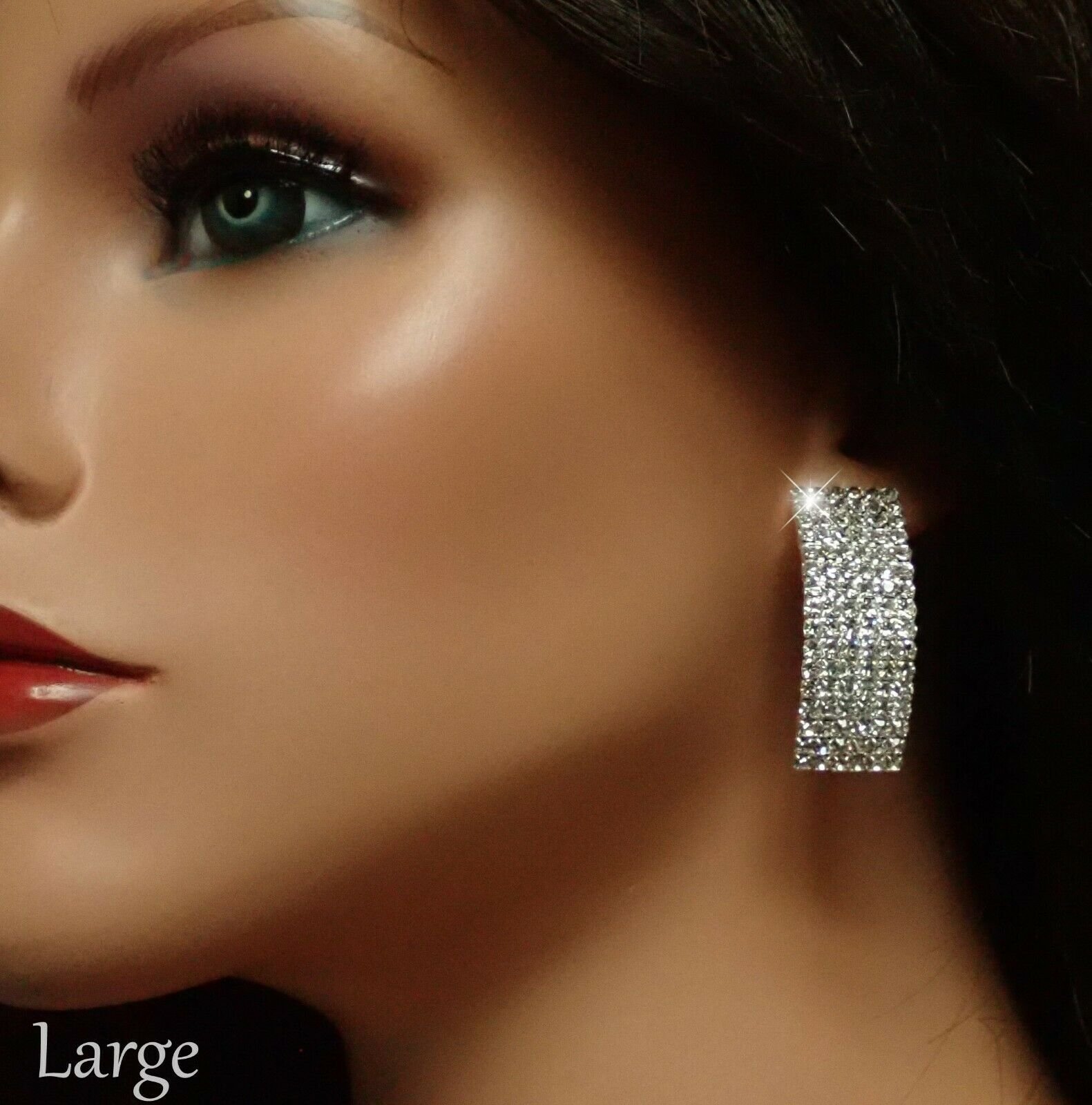 Billini x Natalie Anne - Olivia Diamante Star Earrings in Silver | Showpo  USA