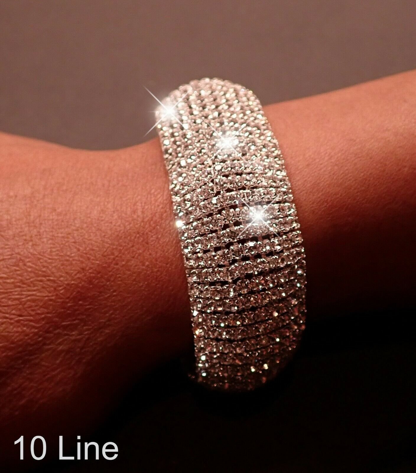 Diamond Row 10 Bracelet – Patcharavipa