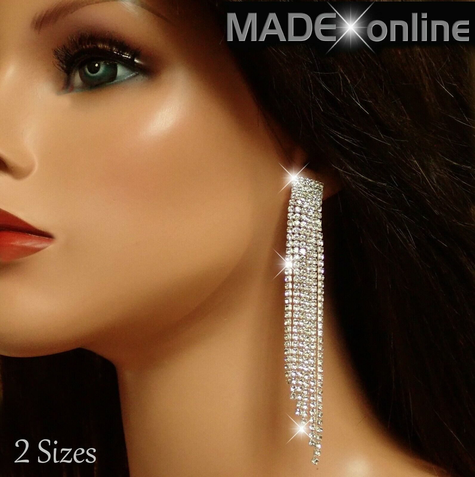 Pearl Long Dangle Clip On Earrings | Jewelry - Clip on Earrings –  PRET-A-BEAUTE